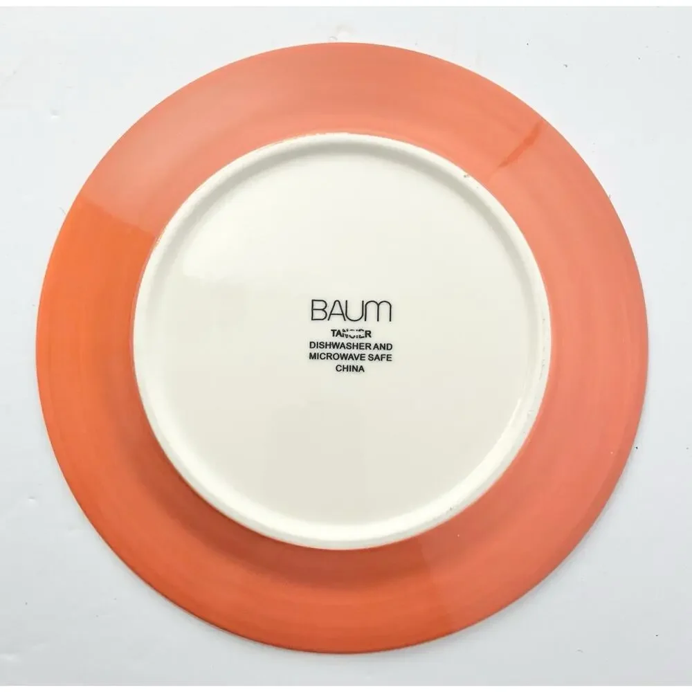 Baum Brothers “Tangiers (Turquoise)” 16-Piece Ceramic Dinnerware Set, Service 4
